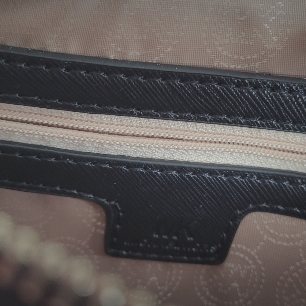 Michael Kors Black Crossbody Bag with Gold Heart Accents - Picture 7 of 10